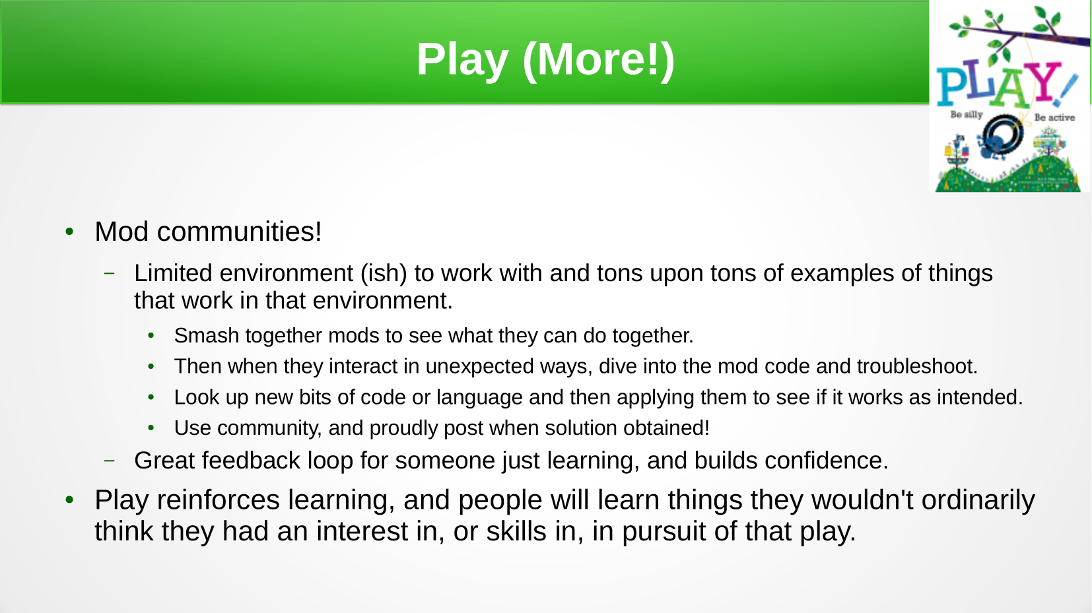 Play (More!) - Mod Communitites Play (More!) - Mod Communitites